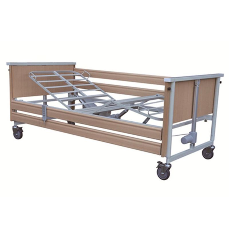 Hospital Equipment Luxury Wooden Medical Device Electric Multifunctions Hospital Beds for Home Nursing