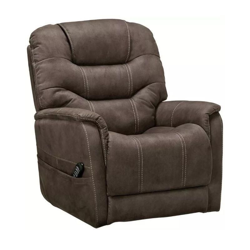 Jky Furniture Full Good Leather Power Lift Electric Chair with Dual Motors for Living Room