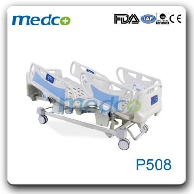 Five Functions ICU Adjustable Electric Hospital Bed with Ce&amp; ISO