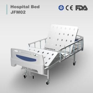 Homecare China Equipment Clinic Beds with Foot Board Side Rails