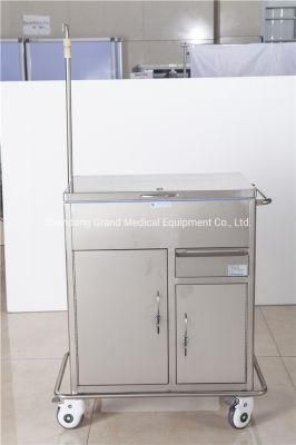 CE FDA TUV Certified Hospital Medical Supply Emergency Cart Trolley Hospital Equipment for Sale Price Quotation