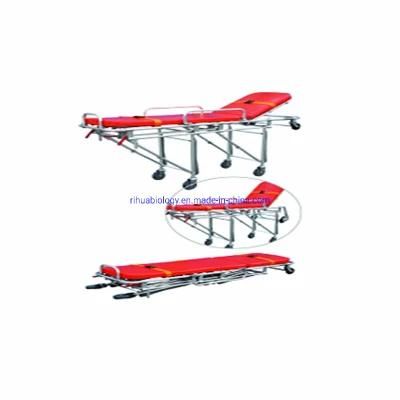 Hospital Multi-Level Used Ambulance Automatic Loading Stretcher