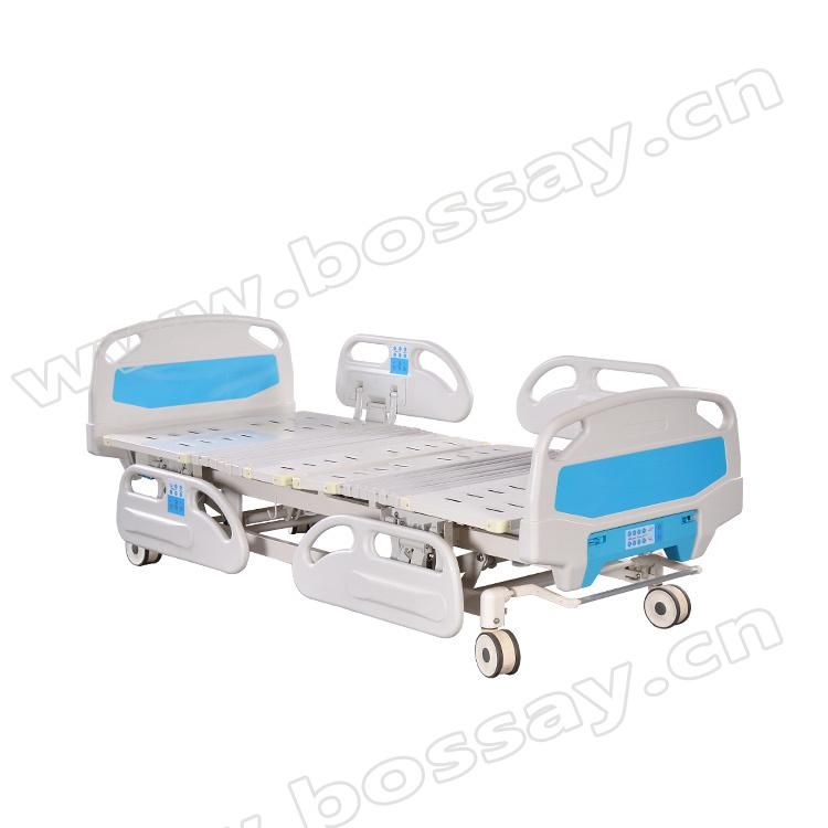 Hospital Furniture Three Functions Electric ICU Medical Bed