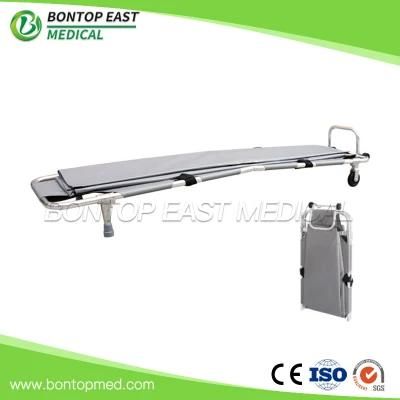 Medical Folding Rescue Stretcher Applicable to Funeral Homes, Crematoria