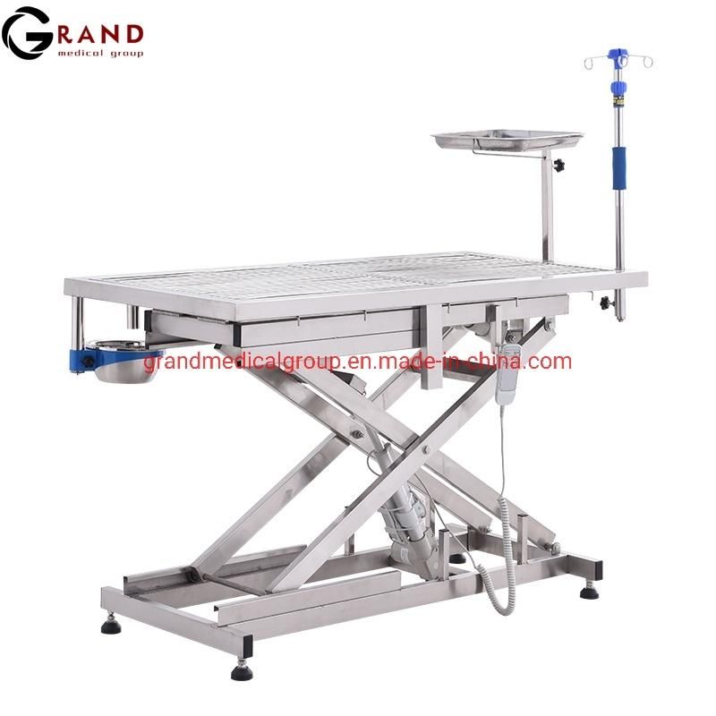Veterinary Surgical Table Surgical Table Operating Theater Table Pet Operation Surgical Stainless Steel Medical Table