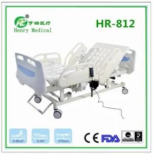 Three Functions Electric Medical Bed ICU Bed for Sale