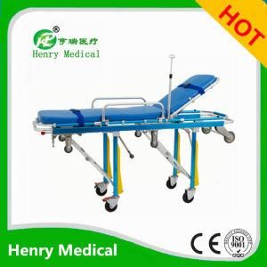 Stainless Steel Emergency Stretcher /Ambulance Stretcher Trolley