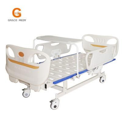 Manual Two Function Hospital Bed Two Cranks Medical Bed Patient Bed