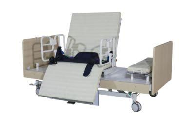 Manufacturer&prime;s Best-Selling ICU Nursing Bed, High-End Hospital Headboard, Wholesale Electric Rotary Nursing Bed