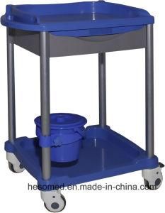 HS-PCT001D1 Hospital Trolley ABS Nursing Clinial Trolley Cart Prices