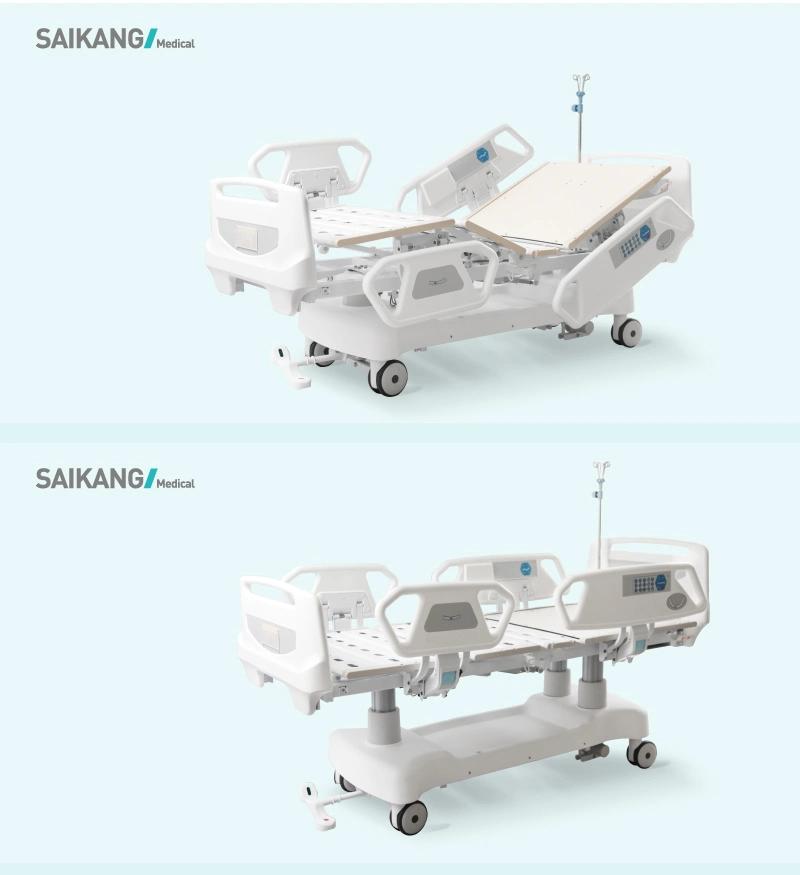 Sk002-9 Cheap Hospital Care Adjustable Folding Bed Frame