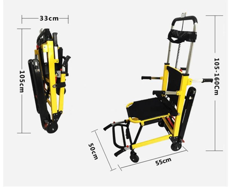 010 New Foldable Electric Stair Climber Wheelchair for Patient