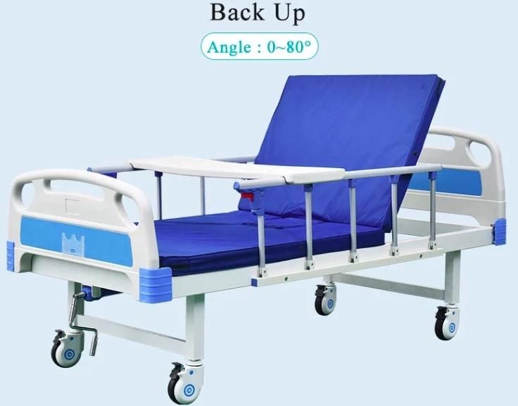 Clinic Patient Treatment Furniture Five 5 Functions Electric Medical Intensive Care ICU Therapy Nursing Hospital Bed with Mattress and CPR