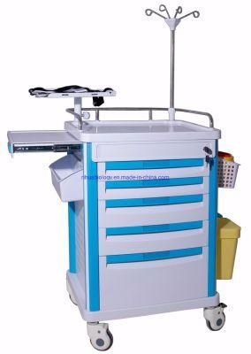 Rh-C184 Hospital ABS Emergency Trolley