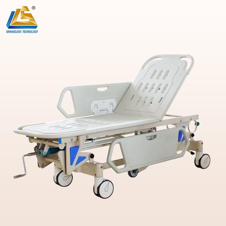 Deluxe X-ray Radiolucent Medical Patient Transport Cart