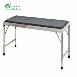 Stainless Steel Hospital Bed Medical Bed Examination Bed (HR-511A)