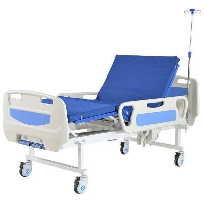 Factory Directly Supply Big Stock 2 Crank Hospital Beds Clinic Patient Medical Hospital Bed
