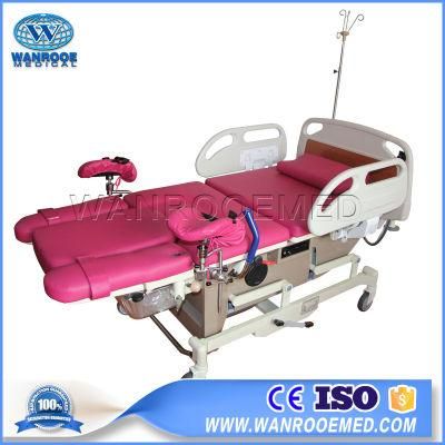 Aldr100A Medical Equipments Hospital Hydraulic Birthing Labour Obstetric Delivery Bed