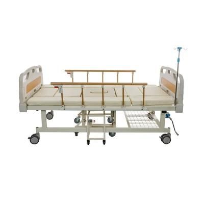 Manufacturer Adjustable Metal 5 Functions Nursing Bed for Elderly Patients