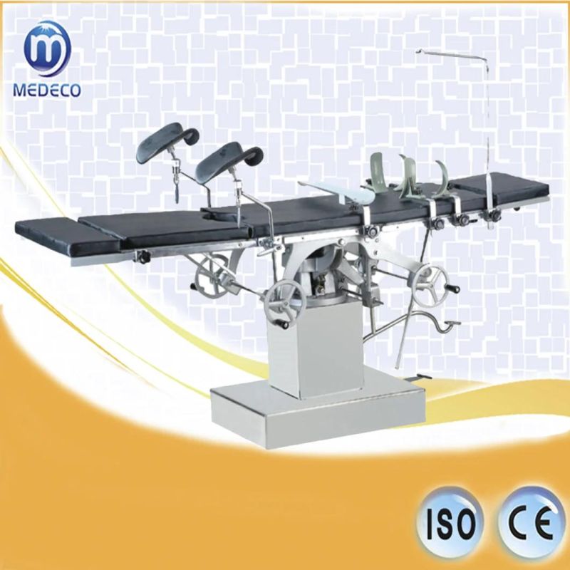 2100mmx480mm 3001 Manual Control Operating Surgical Table