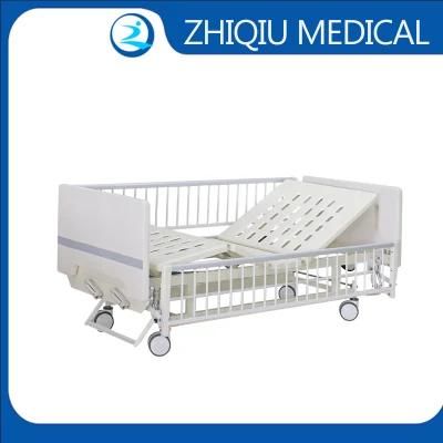 ABS Two-Function Cheap Nursing Care Bed 2 Crank Hospital Bed