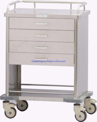 Hospital Stainless Steel Cheap Drug Delivery Cart