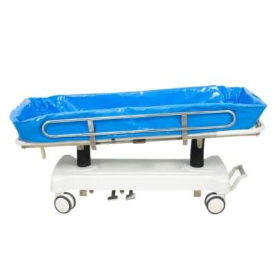 Brand Customized Safety Manual Shower Trolley for Patient Personal Hygiene