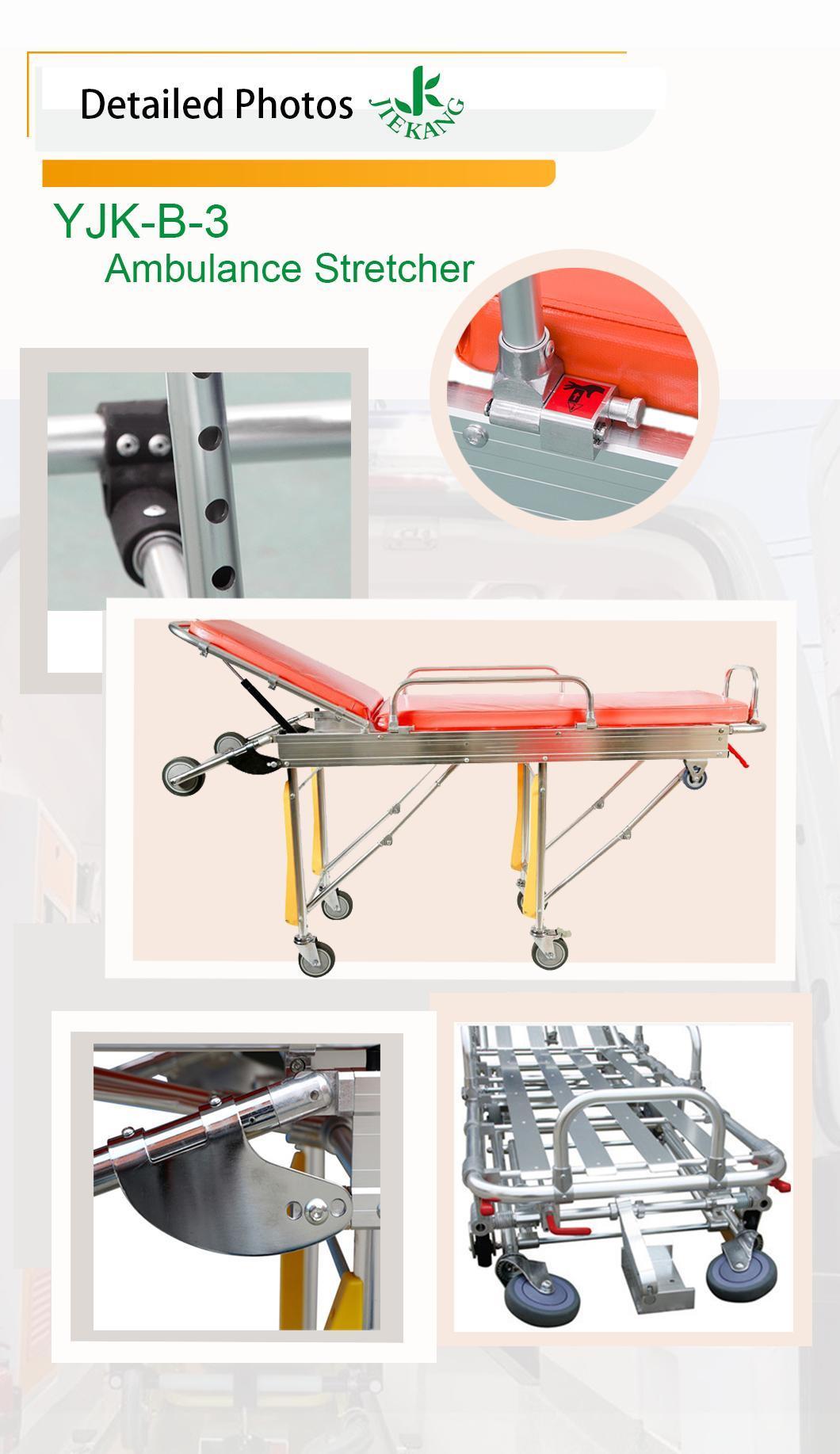 China Factory Hospital Transport Patient Trolley Foldaway Ambulance Stretcher