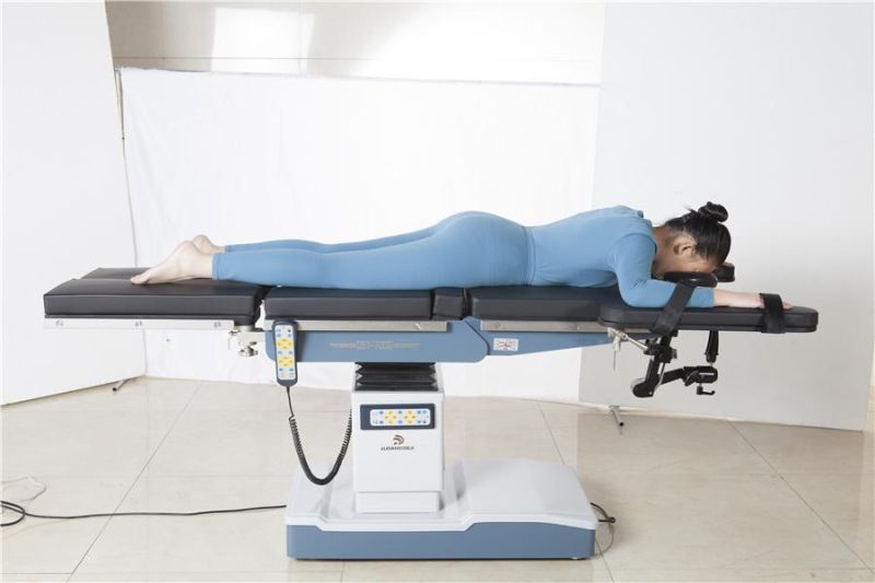 Hospital Equipment Medical Image C-Arm Surgical Intergrated Electric Bed Operating/Operation Table