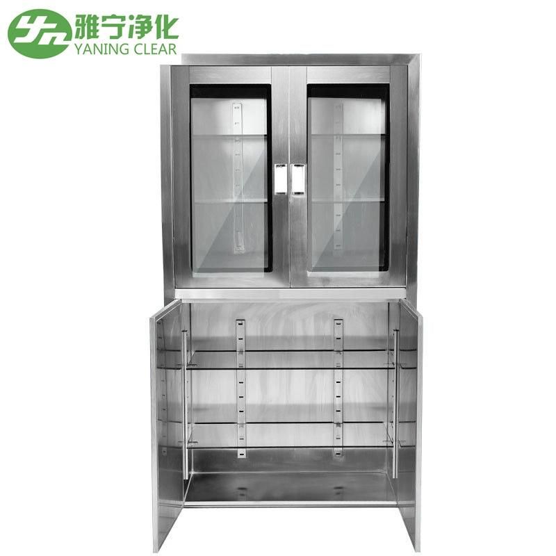 Yaning 304 Stainless Steel Medical Instrument Cabinet