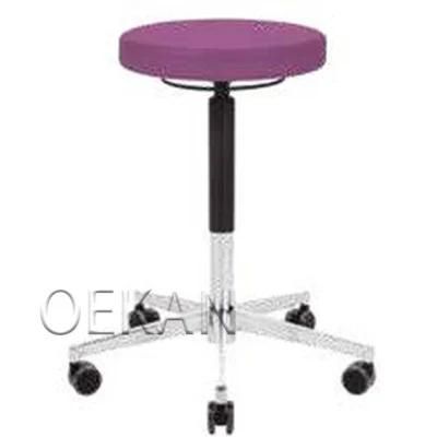 Oekan Customized Design Hospital Doctor Nurse Workstation Chair Medical Laboratory Stool with Wheels