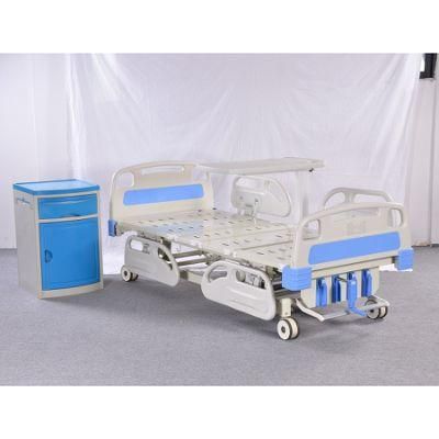 Medical Hospital Bed Electric 5 Crank 5 Functions Electric Hospital Bed ICU Nursing Hospital Bed for Patients