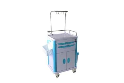 Hot Sale ABS Medical Trolley Mobile Cart Infusion Trolley for Hospital