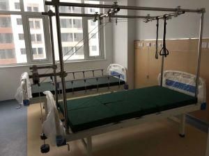 Manual Hospital Medical Supply 3 Cranks Nursing Bed Hospital Furniture