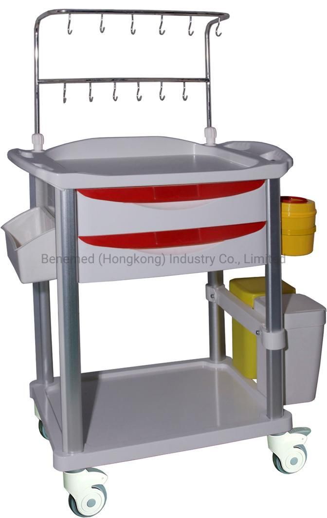 ABS Multi-Functional Infusion Treatment Trolley Bm-It001