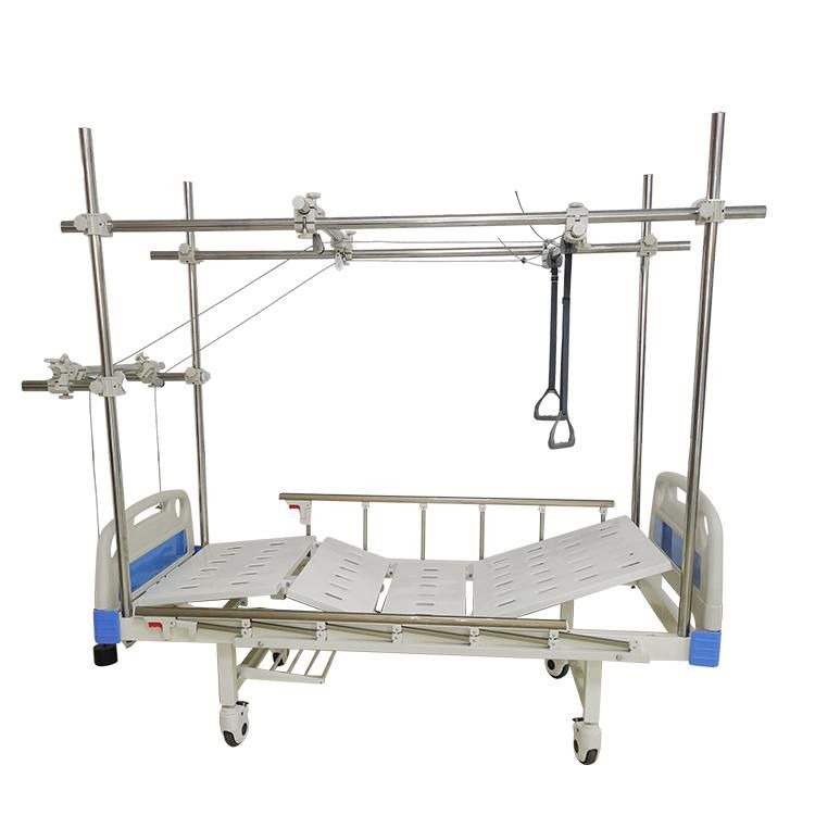 Wholesale Multifunction Hospital Bed Orthopedic Traction Bed with Wheels