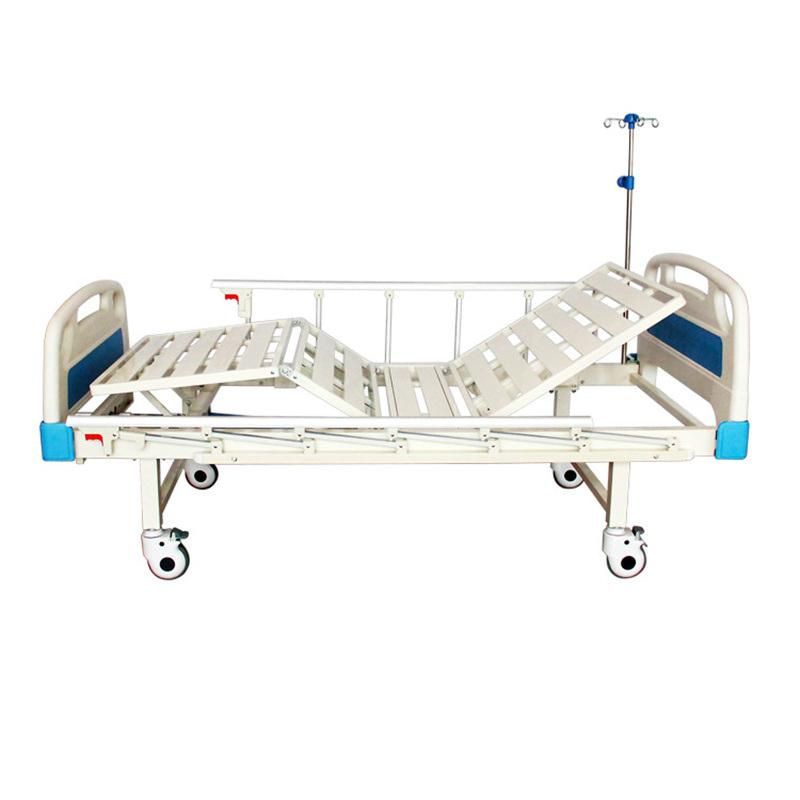 Manufacturers Double Shake Hospital Bed Two Functions Nursing Bed