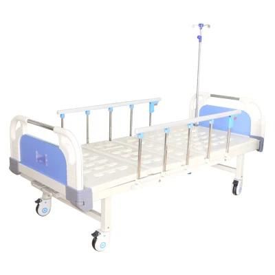 Manual Two-Function Hospital Bed Medical Bed Sick Bed Patient Bed Nursing Hospital Bed with Casters