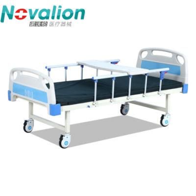 Manufacturer Single Crank ABS Manual Medical Hospital Bed Hospital Furniture