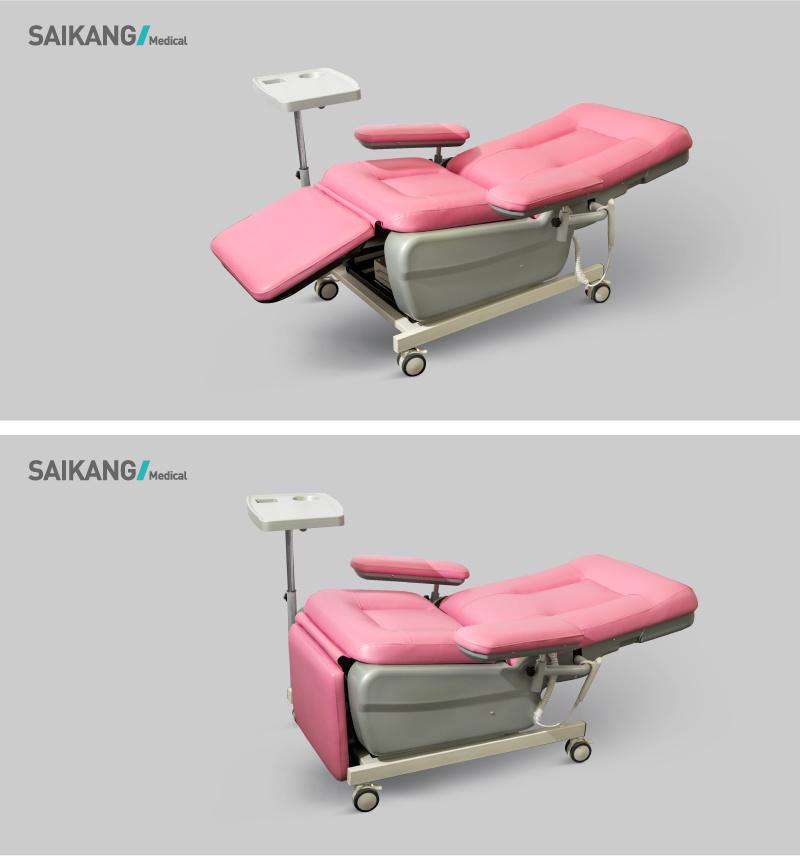 Ske-100A Hospital Patient Medical Blood Donation Chair Supplier