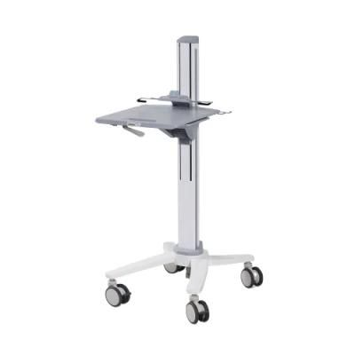 Medical ICU Ward Checking Adjustable Mobile Hospital Trolley with a Top Board