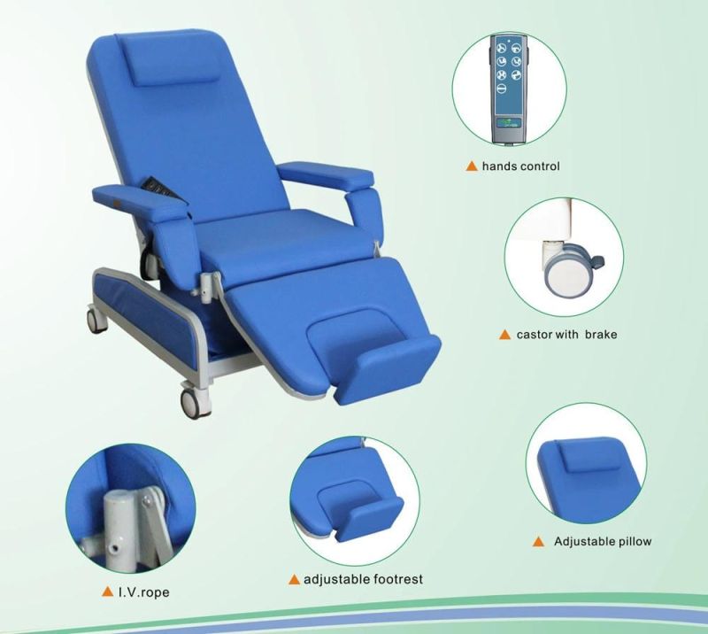 Medical Dialysis Devices Blood Donation Therapy Dialysis Chair with CPR Me510