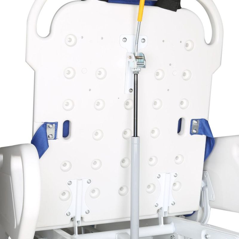 Medical Hydraulic Emergency Hospital Furniture PP Patient Transfer Trolley Stretcher