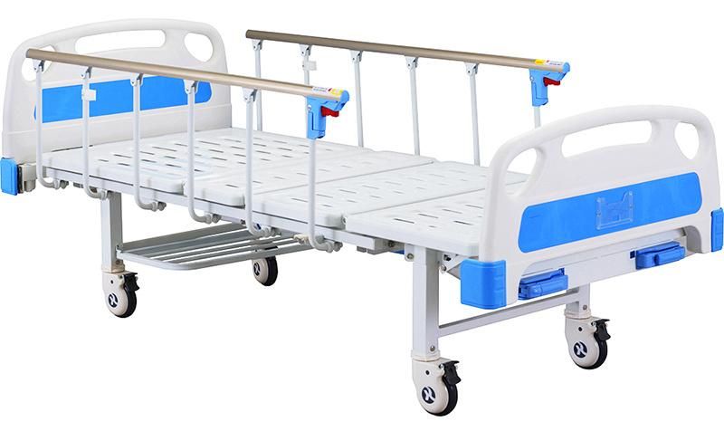 Two Functions Manual Hospital Clinical ICU Bed