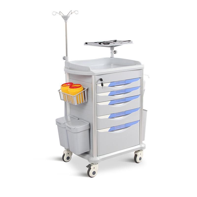 Wholesale ABS Manufacturers Anesthesia Drugs Clinic Medical Emergency Trolley