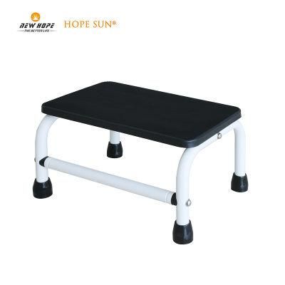 HS5609m Metal Powder Coated Medical Portable Hospital Surgical Single Foot One Step Stool