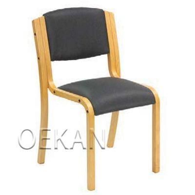 Hospital Wooden Style Public Area Waiting Chair Office Resting Chair