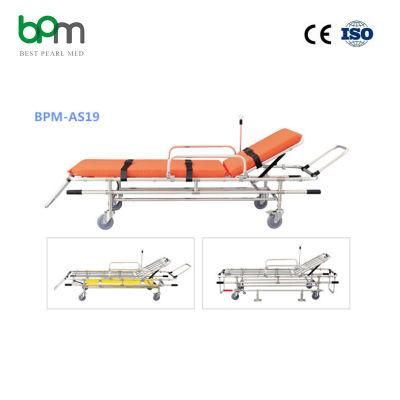Bpm-As19 Medical Patient Transport Low Position Ambulance Stretcher for Sale
