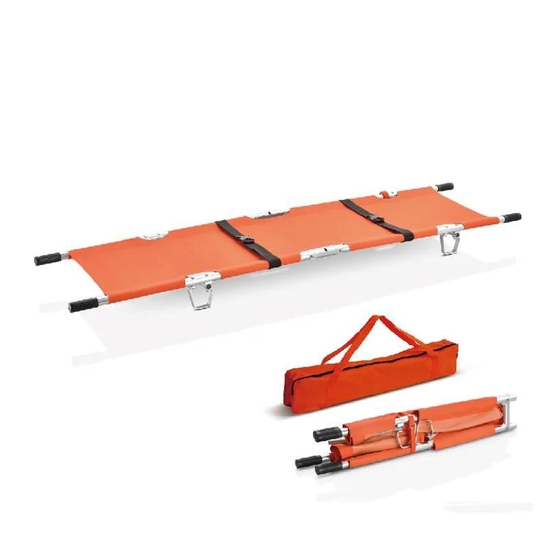 Double or 4 Foldable Stretcher Emergency Folding Stretcher