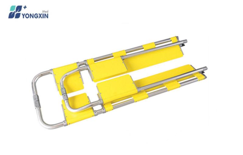 Yxz-D-E2 Aluminum Alloy Hospital Scoop Stretcher